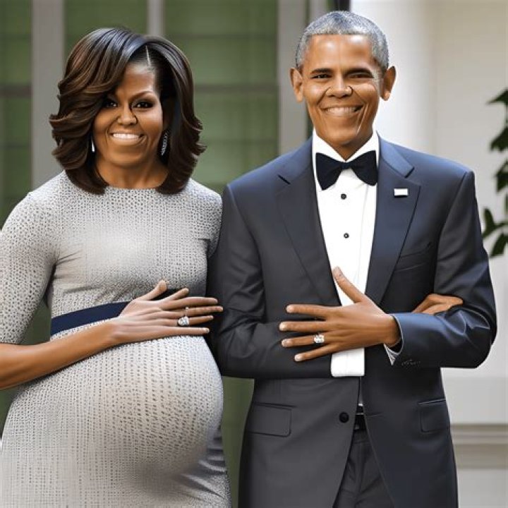 All The Best Michael Obama Pregnant Photos