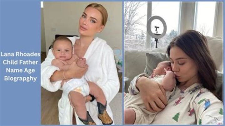 Unveiled: The Mysterious Father Of Lana Rhodes' Child
